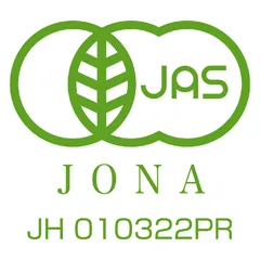 JAS 日本オーガニック＆ナチュラルフーズ協会（認定番号：JH 010322PR）